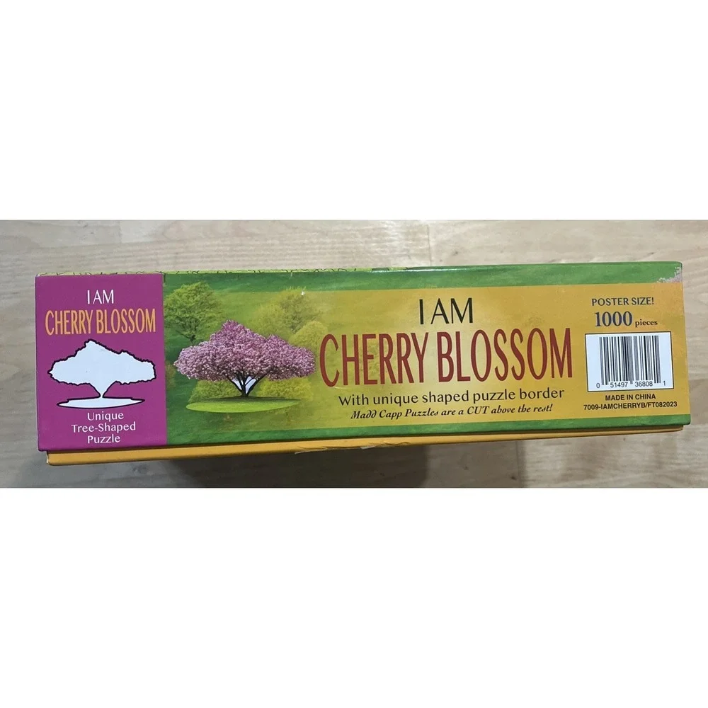 Madd Capp I AM CHERRY BLOSSOM Tree-Shaped Jigsaw Puzzle, 1,000 Pieces‎